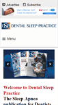 Mobile Screenshot of dentalsleeppractice.com